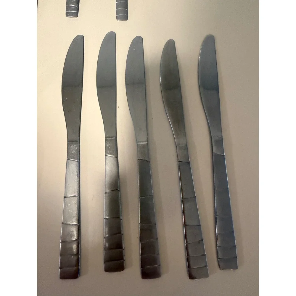 Cambridge Samba Stainless Steel Flatware Set 27pc Brushed Satin Silverware